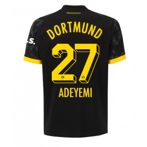 Borussia Dortmund Karim Adeyemi #27 Koszulka Wyjazdowych 2023-24 Krótki Rękaw